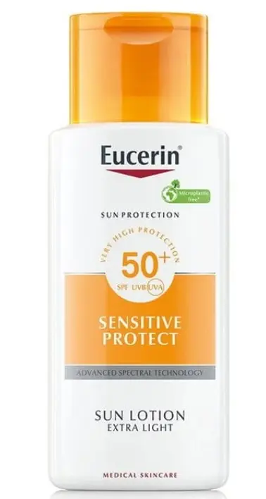 13321-eucerin sun mleko sens.spf50+150ml